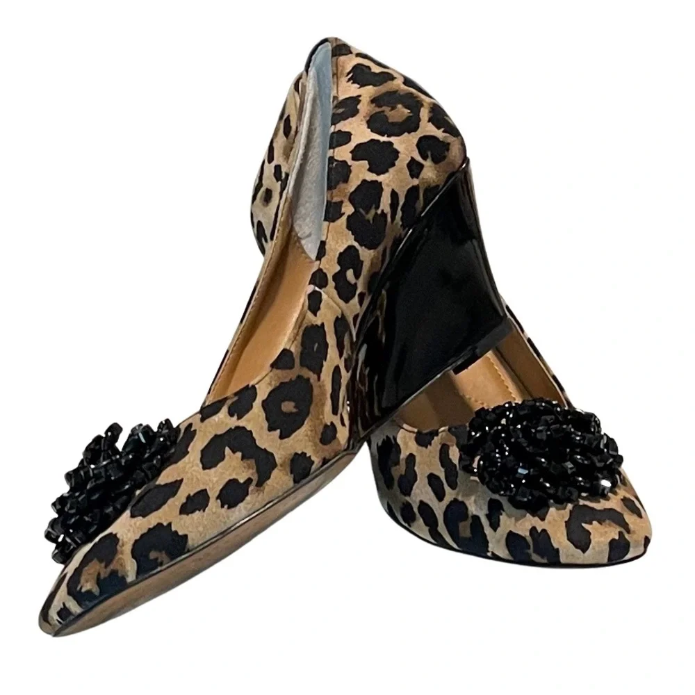 J.Renee Leopard Wedge Pumps
Size 9 - Picture 1 of 5